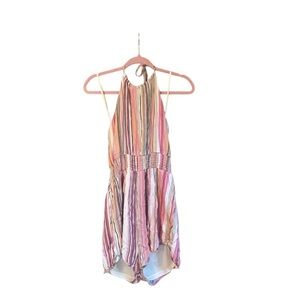 She + Sky Striped Romper Size Medium (M)